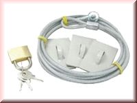 Lindy Security Kit - Security Cables - Diebstahlschutz